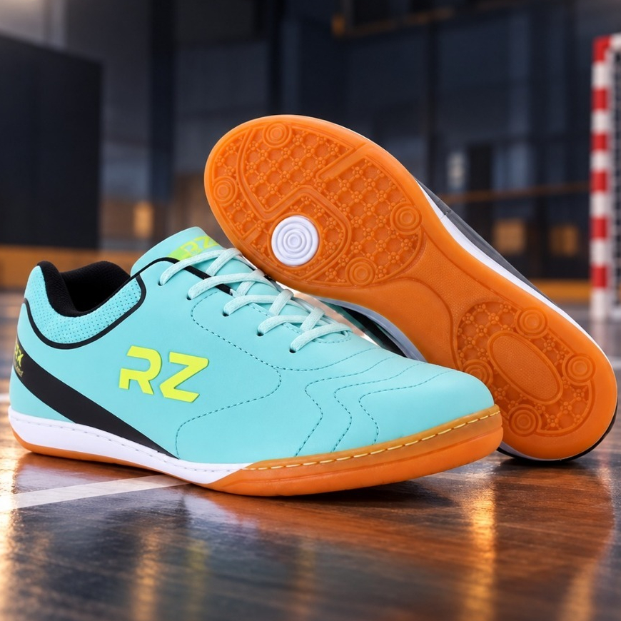 Chuteira Futsal Costurada Futebol Salão Quadra Adulto Masculina Resistente Antiderrapante