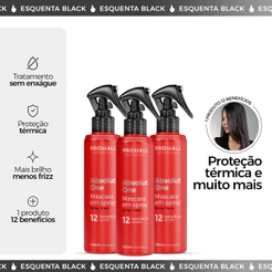 Kit Máscara em Spray 12x1 Absolut One 3x200ml