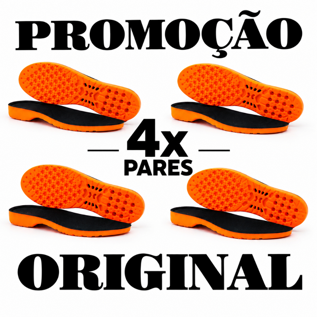 Palmilha Ortopédica em Gel de P.u Ideal Para Quem Trabalho Em Pé Por Várias Horas Alivia Dores Macia Confortável