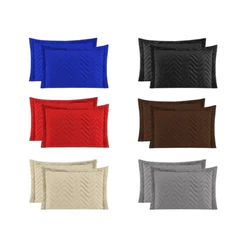 Kit 02 Capa Porta Travesseiro Fronha Matelasse 70CM x 50CM VARIAS CORES