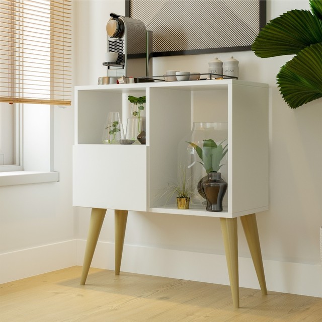 Aparador Buffet Para Sala Multiuso Com Porta Retrô Cantinho do Café Marrocos