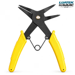 Alicate para Anéis de Retenção 10-40mm Uso Interno e Externo Multiuso 2 em 1-LUATEK