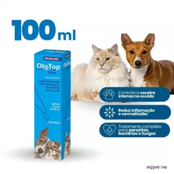 OTO-TOP Clean Chemitec Solução Otologica - 100 mL