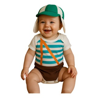 Body + Boina Mesversario Turma do Chaves