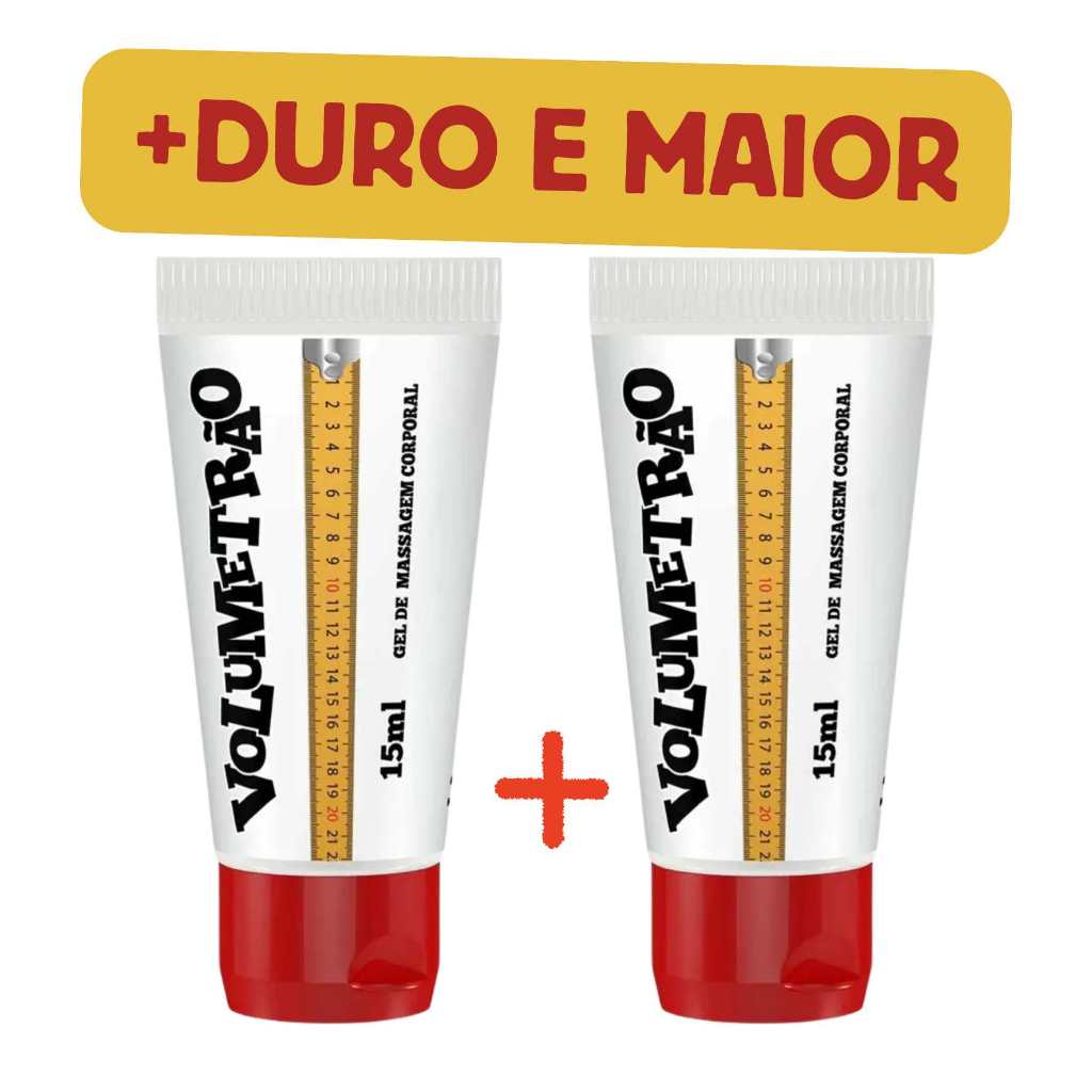 Gel Volumetrão Atrasa Ejaculação E Aumenta O Penis 2 Undades