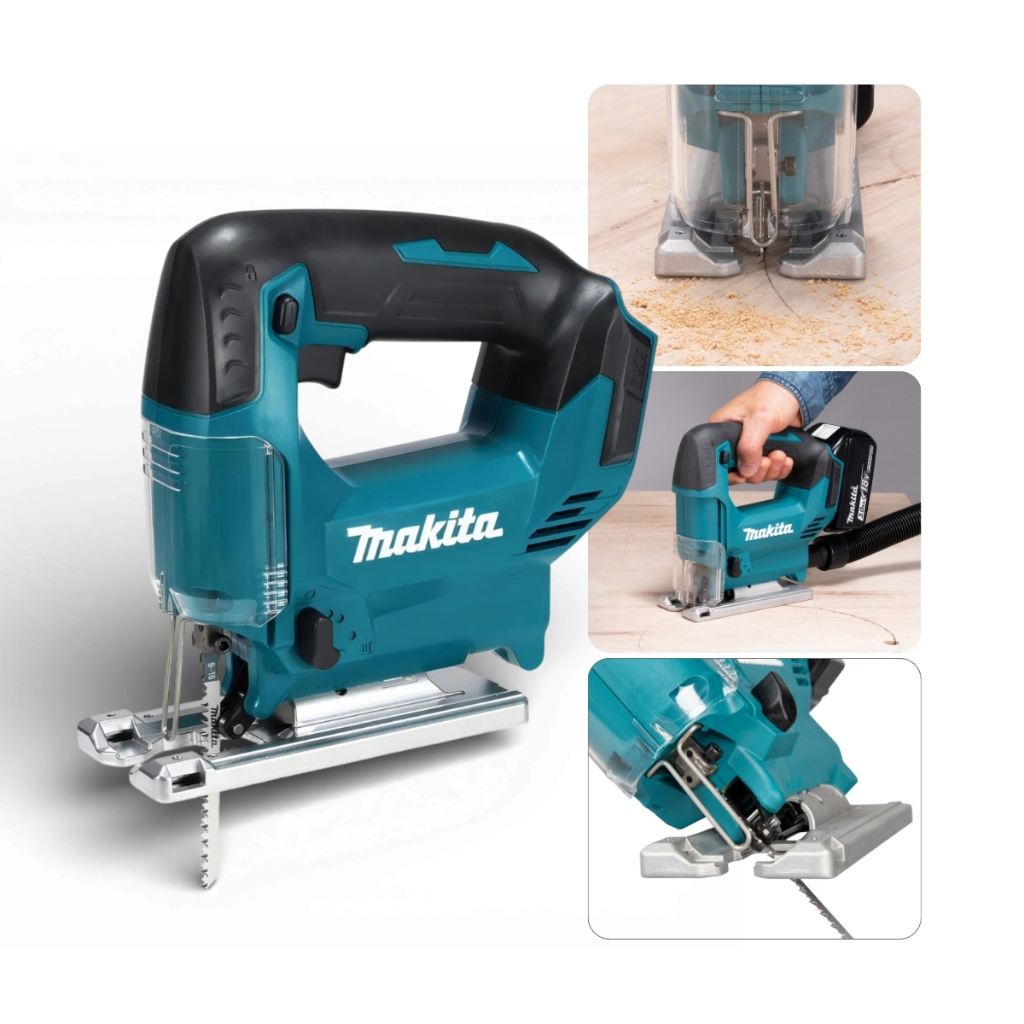 Serra Tico Tico A Bateria Makita Djv186z 18v Corte Profissional 45°