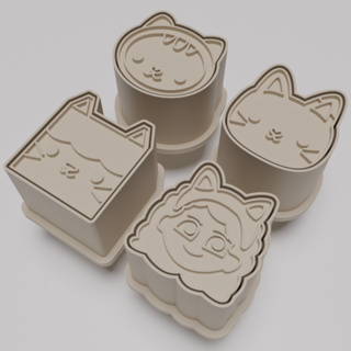 Kit 4 Ejetores e modeladores de docinhos/brigadeiro - A Casa Mágica da Gabby em Oferta na Shopee