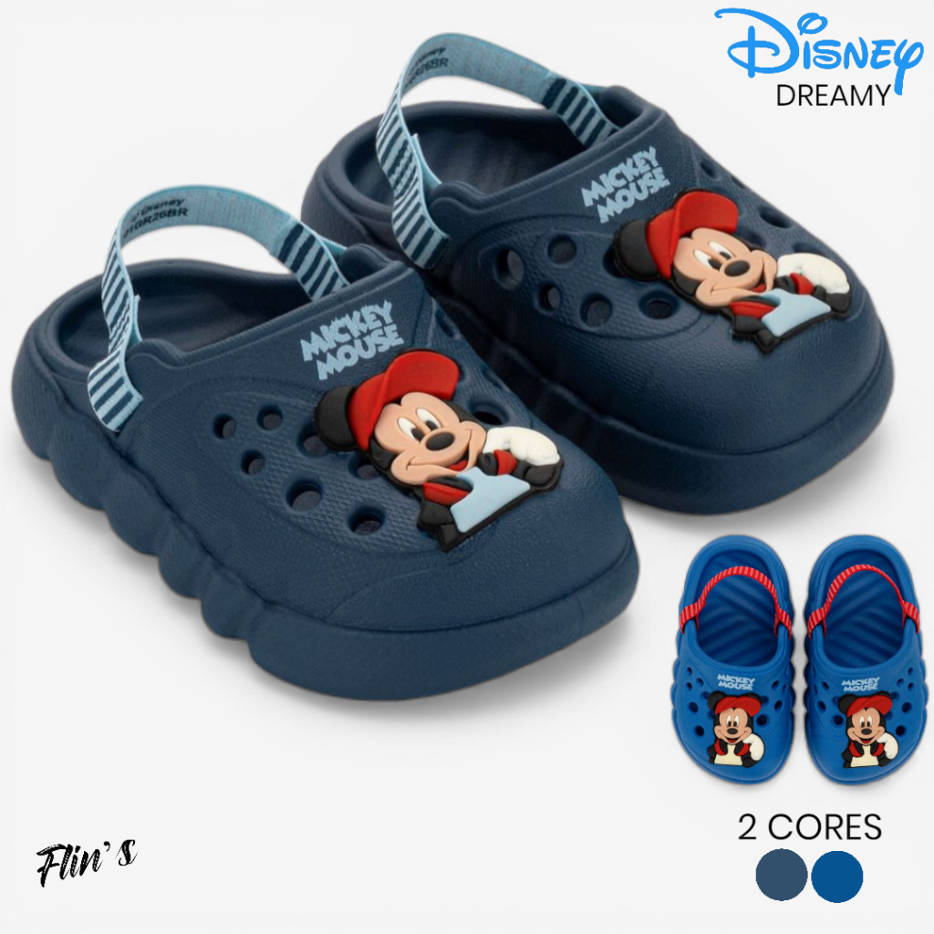 Babuch Baby Disney Dreamy Mickey Original | Confortável | Antiderrapante | Grendene