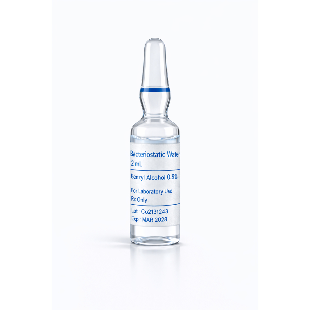 ÁGUA DESTILADA BAC 2ML LABORATORIAL USP PESQUISA RECONSTITUIÇÃO