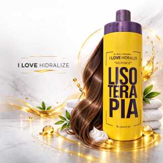Progressiva Lisoterapia 1L - Orgânica e Sem Formol em Oferta na Shopee