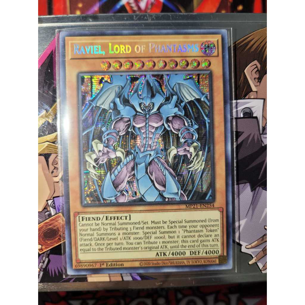 Raviel, Lord of Phantasms - Raridade SECRET RARE - Yugioh! Original Konami