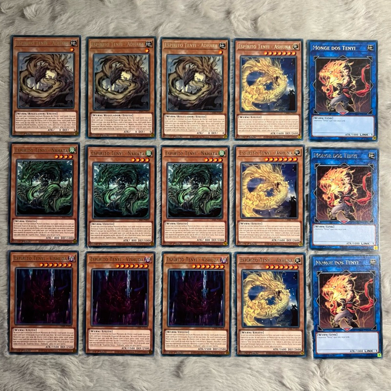 Set de Teniy Raro 1° Edição Yugioh!
