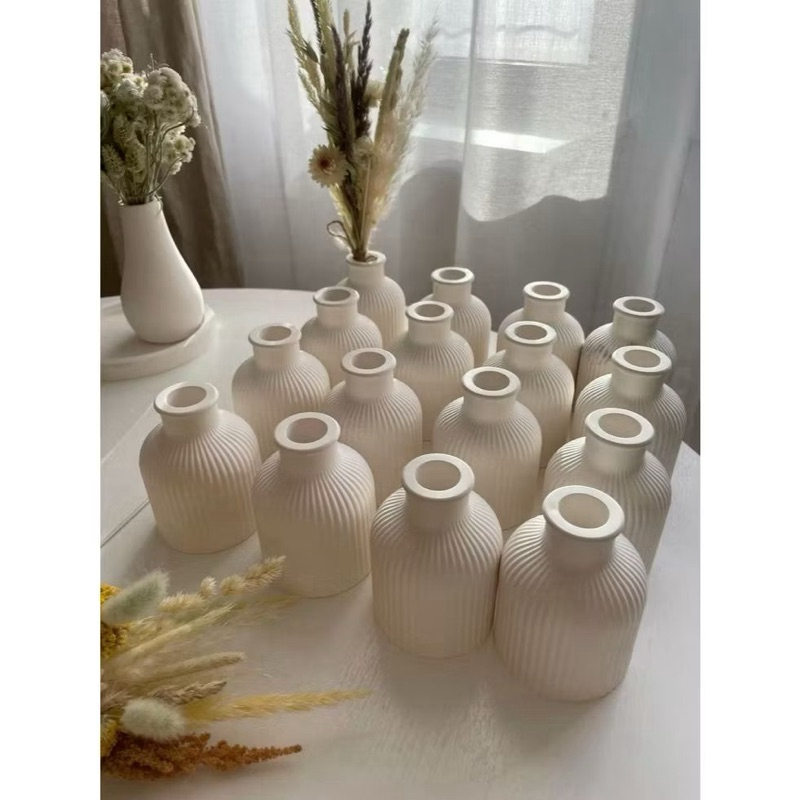 kit com 15 vasos de gesso centro de mesa kit com 15 vasos de gesso centro de mesa