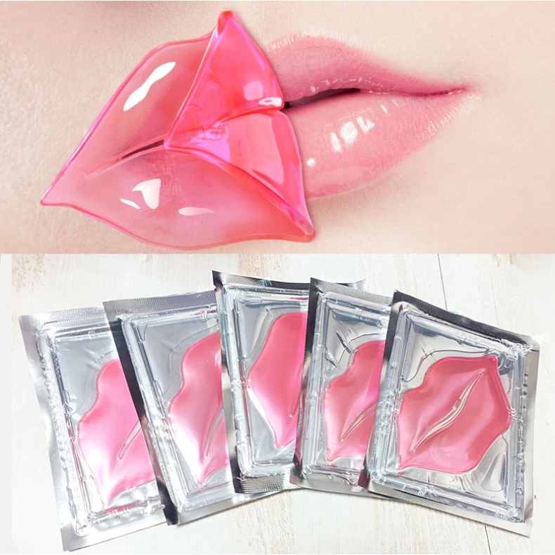 Kit 10 Máscara Labial DADIVA De Mel de colágeno com cristal hidratante para lábios