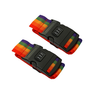 Kit 2 Cinta para Mala de Viagem Ajustável Bagagem Segurança e Proteção em Oferta na Shopee