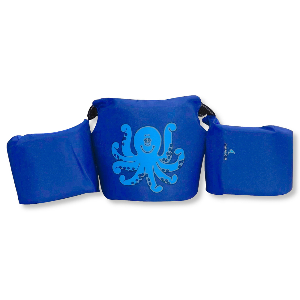 Boia de Braço Infantil Azul Até 30kg – Flutuador Seguro para Crianças Ideal para Piscina e Praia