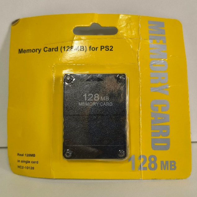 Memory Card 128MB Playstation 2 Ps2 High Speed Salve Seus Jogos
