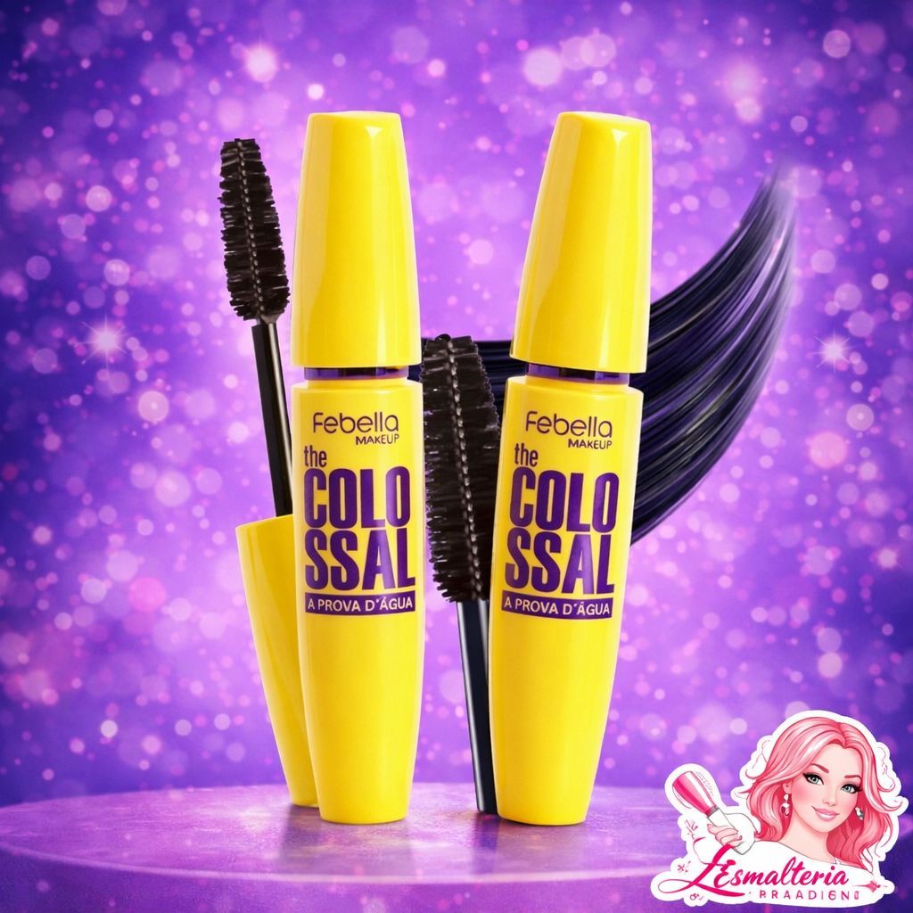 Máscara para Cílios Colossal Sombra Flor Volume Express 24h a Prova d agua