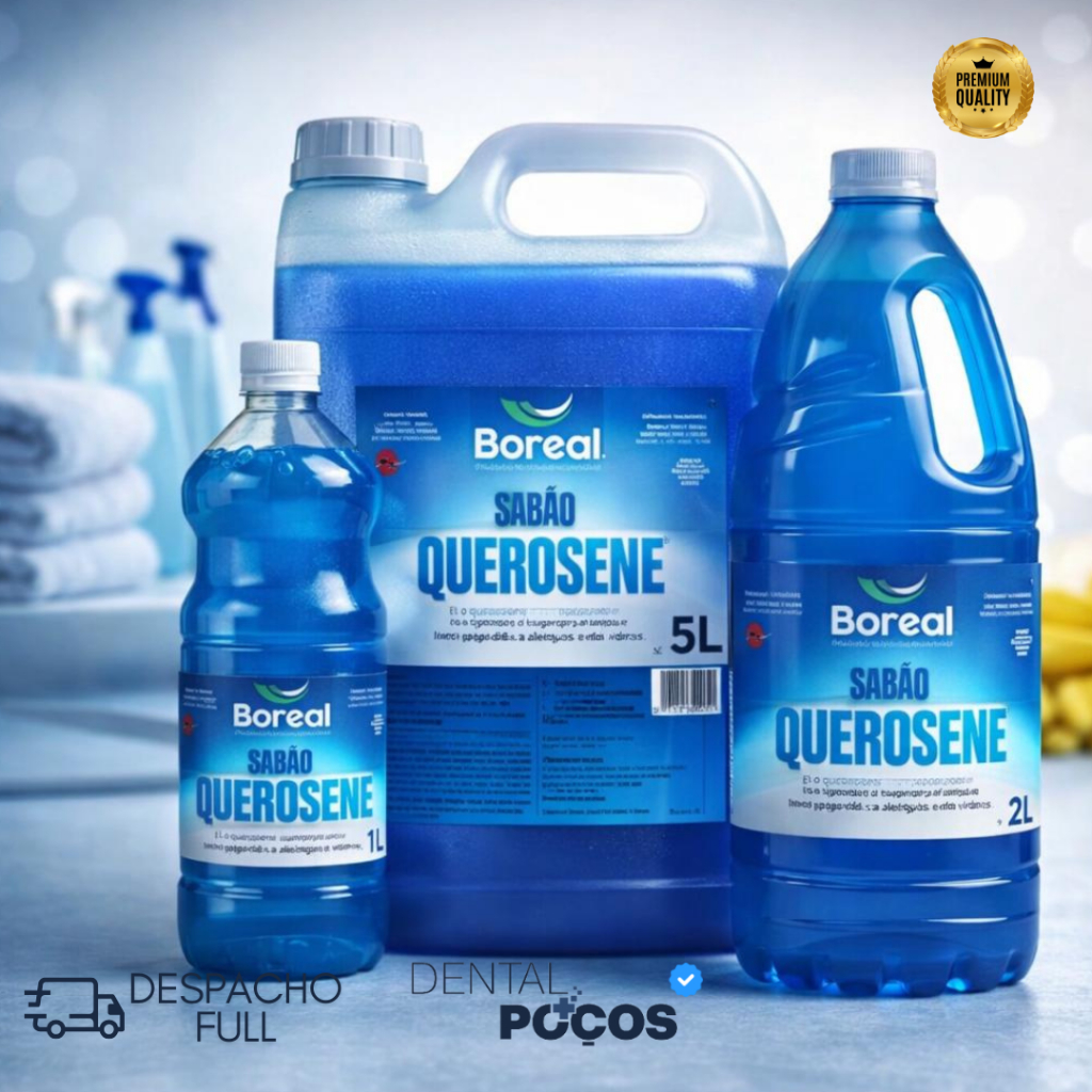 Sabão Líquido de Querosene de 1 Litro, 2 Litros & 5 Litros - Boreal Shop (Escolha uma opção)