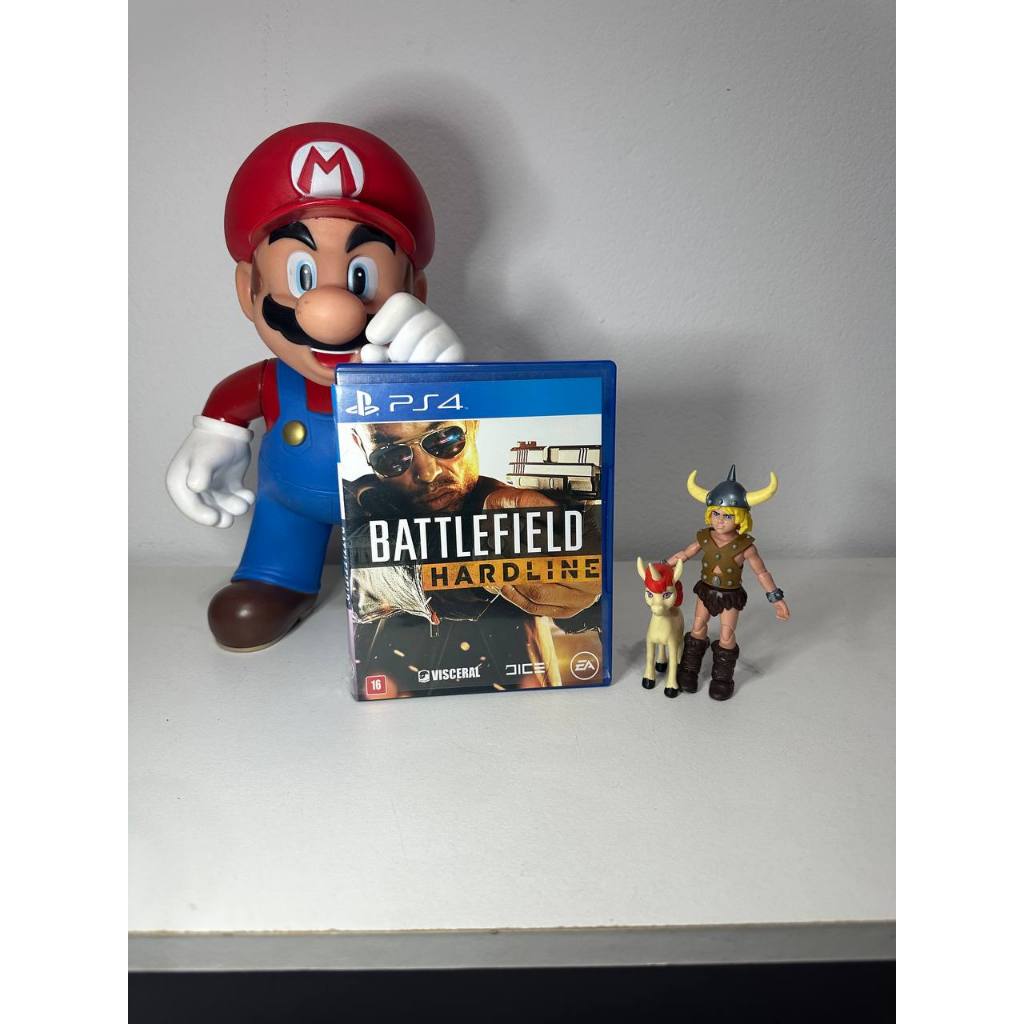 JOGO BATTLEFIELD HARDLINE PS4 MIDIA FISICA ENVIO IMEDIATO