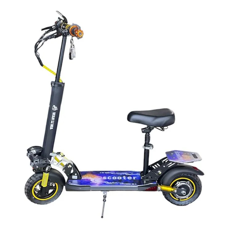 PATINETE ELÉTRICO T11 500W C/BANCO ILUMINAÇÃO LED 48V 13AH