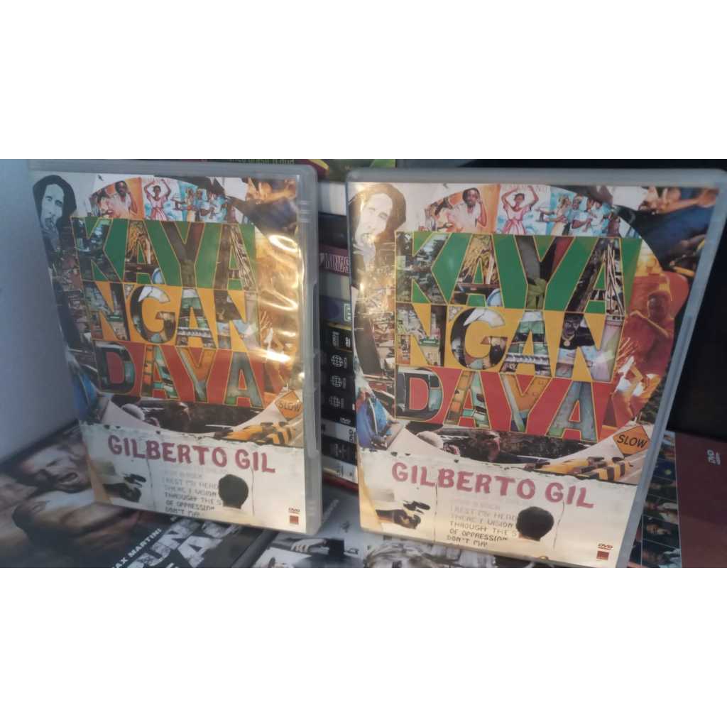 Dvd Gilberto Gil Kaya N'gan Daya (2002) Original Edição Limitada c/ Encarte * leia descrição