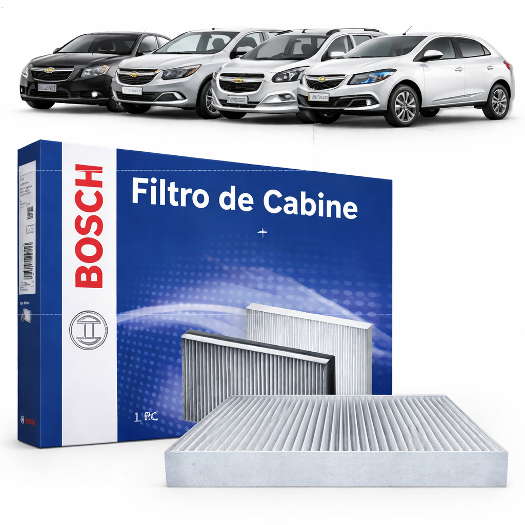 Filtro De Cabine Ar Condicionado Cobalt Cruze Onix Spin 2011 a 2023