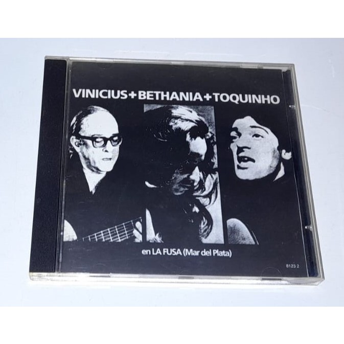 Cd - Vinicius+Bethania+Toquinho - En La Fusa(Mar Del Plata) - Rge,1996 - Em Muito Bom Estado
