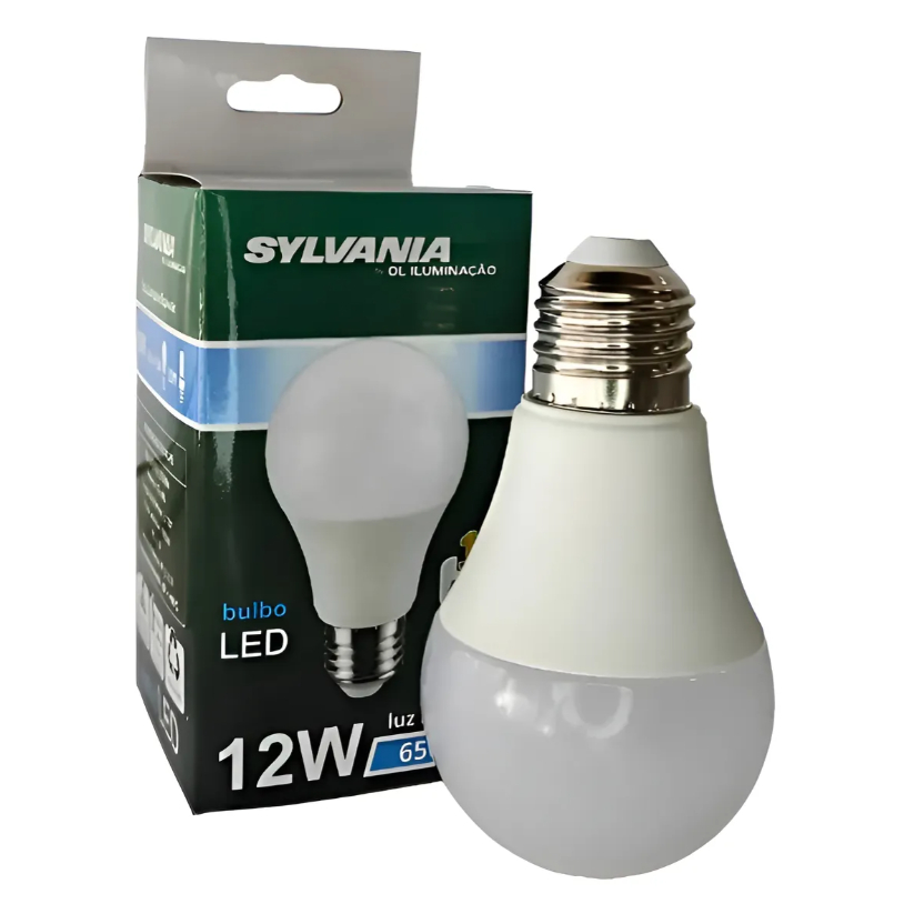 Kit 10 lâmpadas bulbo led 12W 6500k SYLVANIA em Oferta na Shopee