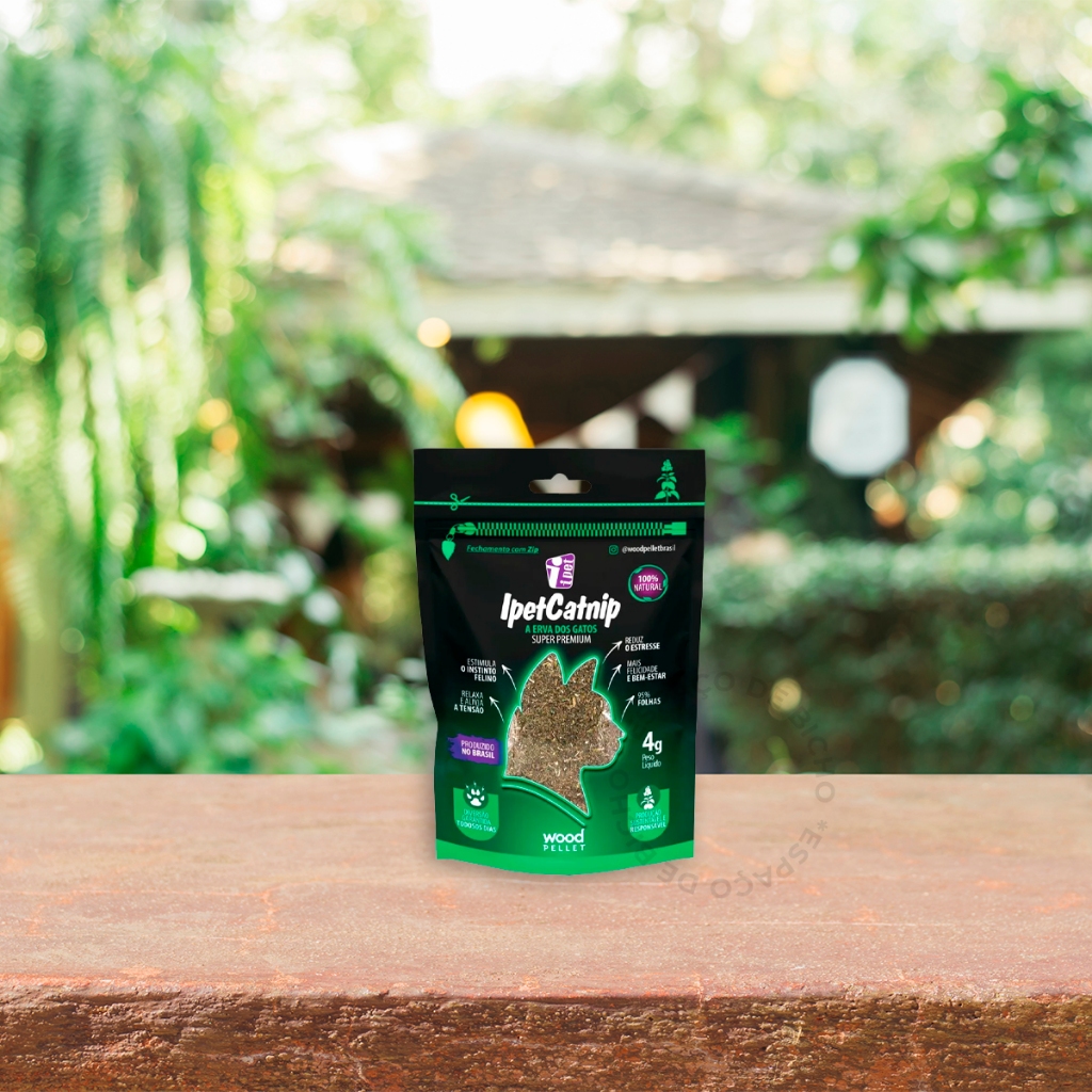 Catnip Erva Para Gatos Premium Estimulante Felino 4gr IpetCatnip · foto 2