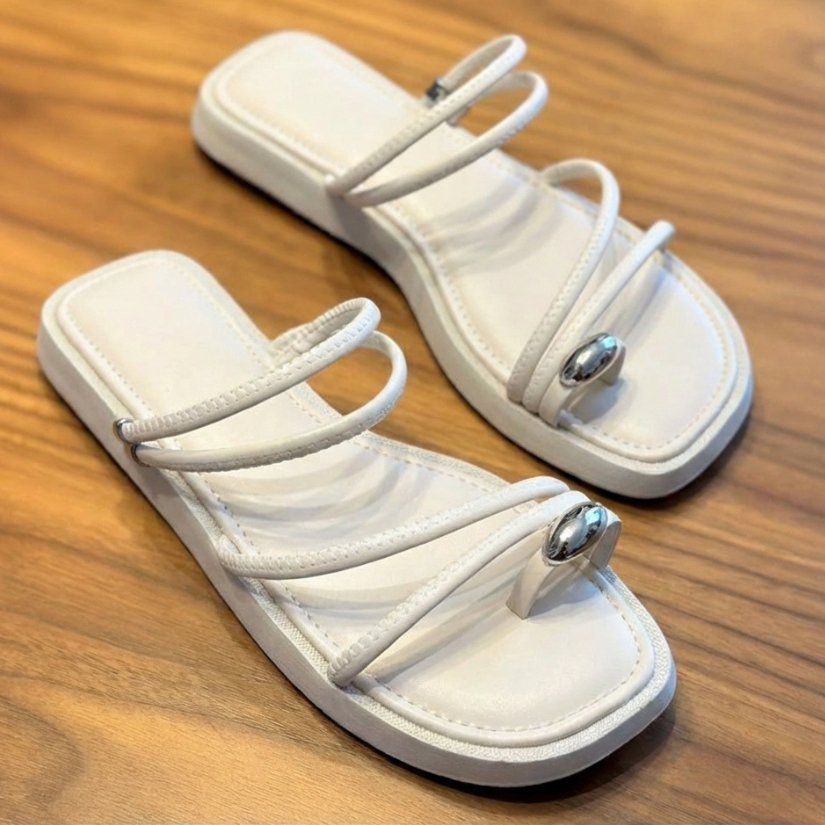 Sandália Feminina Flat Papete Caramelo Confortável Rasteira Casual Rasteirinha Estilosa em Oferta na Shopee