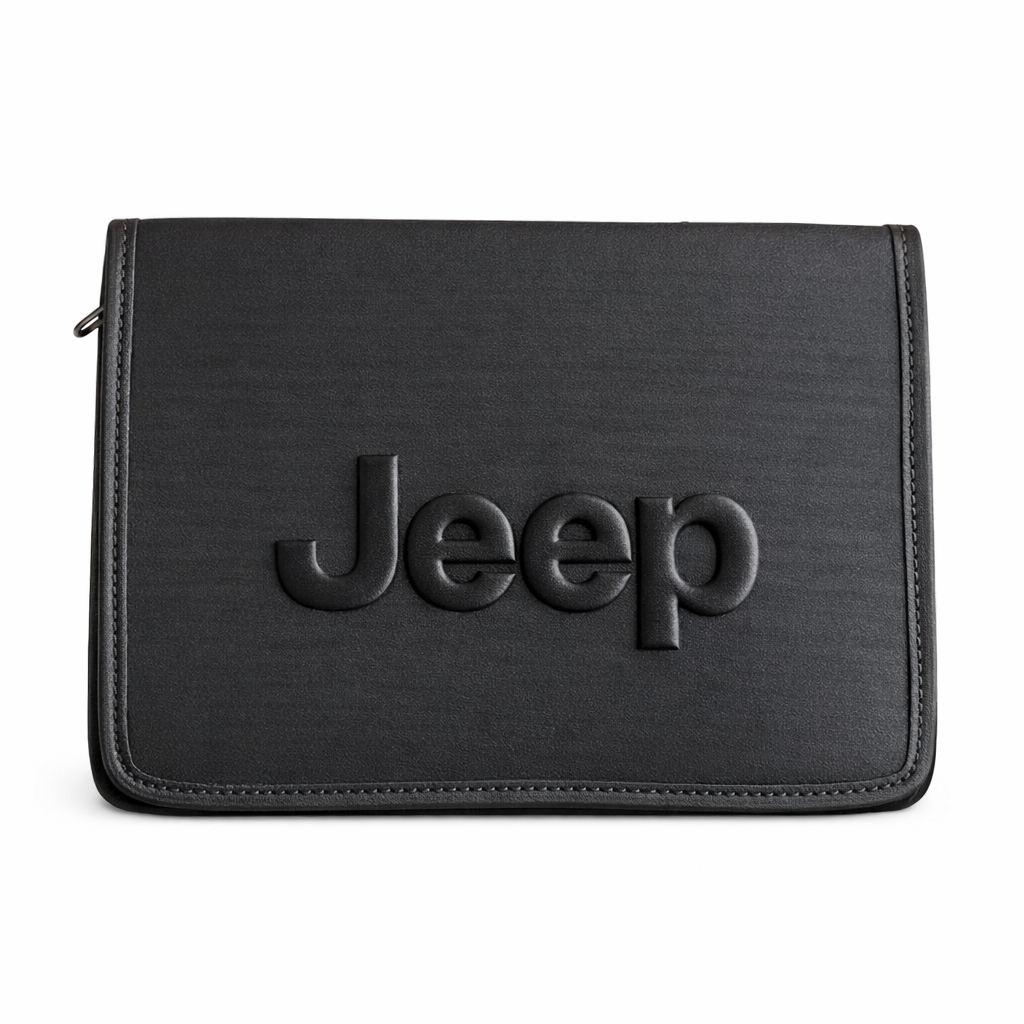 Porta Manual E Documento Para Carro Jeep Case Rígido Organizador Documentos Veicular em Oferta na Shopee