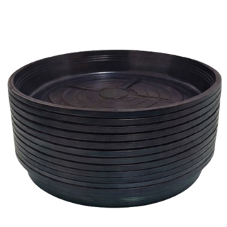 Kit 3 Prato Vaso De Planta Coletor de Água Plástico Preto Com Furos Suspenso - Pequeno Médio Grande em Oferta na Shopee