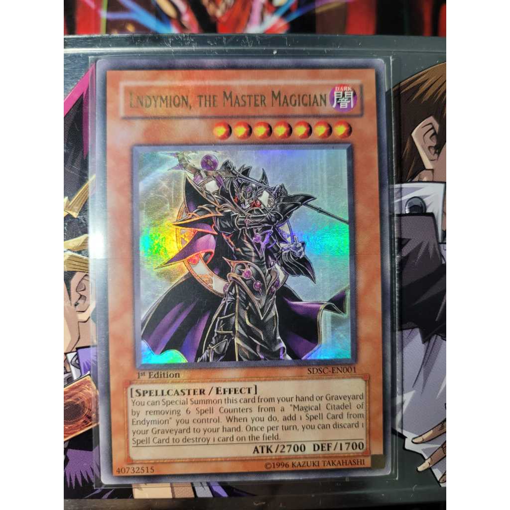 Endymion, the Master Magician - Raridade ULTRA - Yugioh! Original Konami.