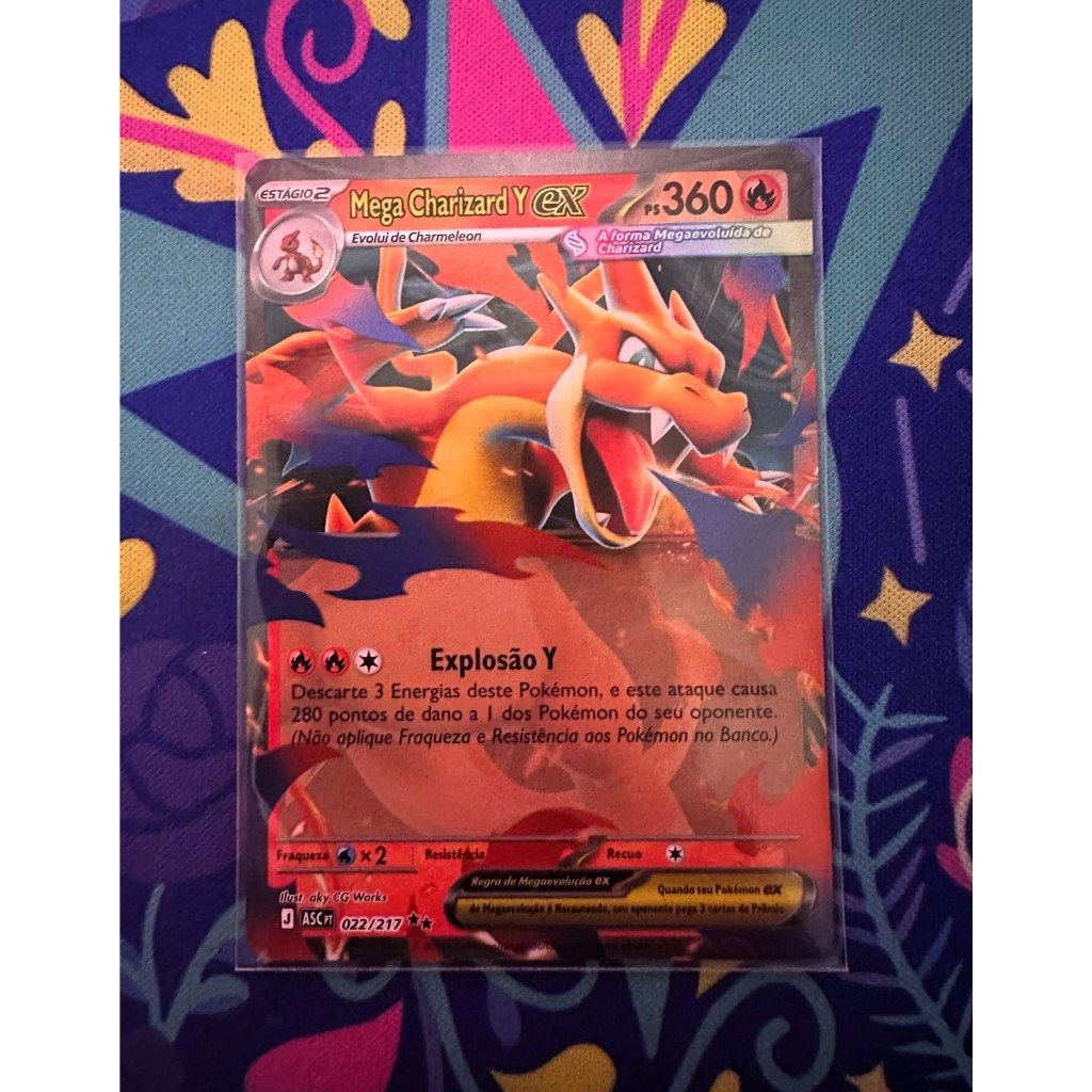 Cartas Ex Coleção Heróis Excelsos Pokemon TCG Mega Gengar Mewtwo Ex Garchomp Ex Fezandipiti Ex Mega Froslass Mega Lucari
