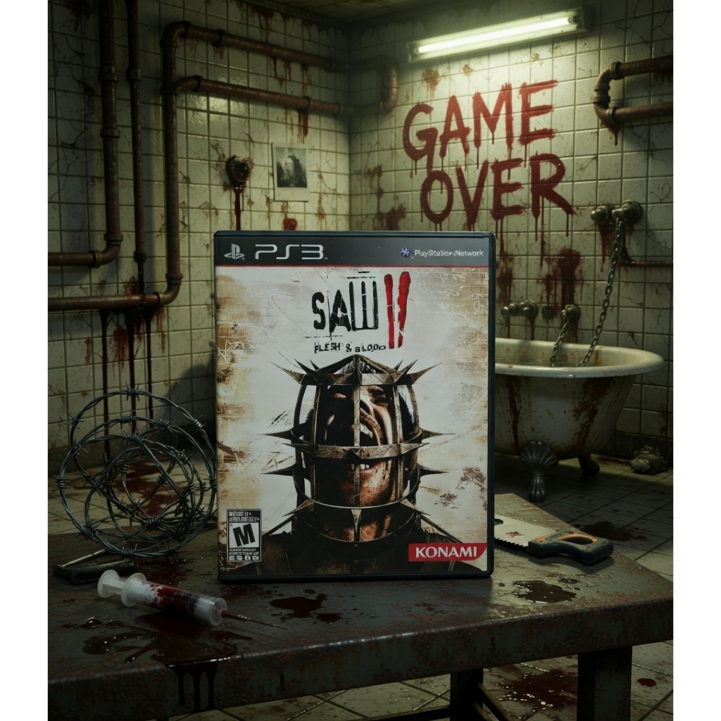 Saw 2: Flesh & Blood - PS3 (PlayStation 3) - Mídia Física - Original
