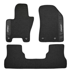 Tapete Jeep Compass Emborrachado Preto Tapete Compass Personalizado Impermeável 2016 a 2027