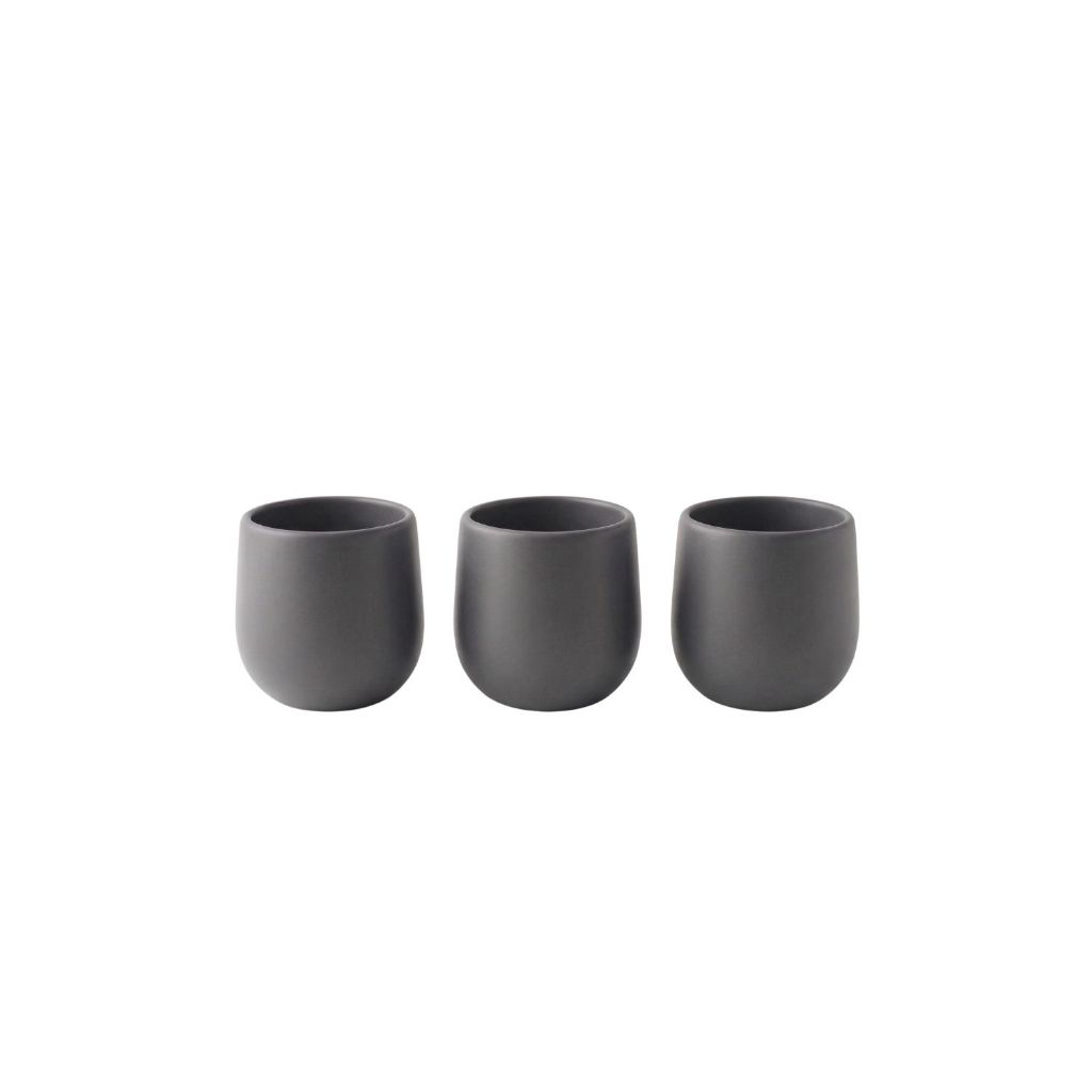 Kit 3 Porta Ovo De Plastico Minimalista Cores Modernas Luxo