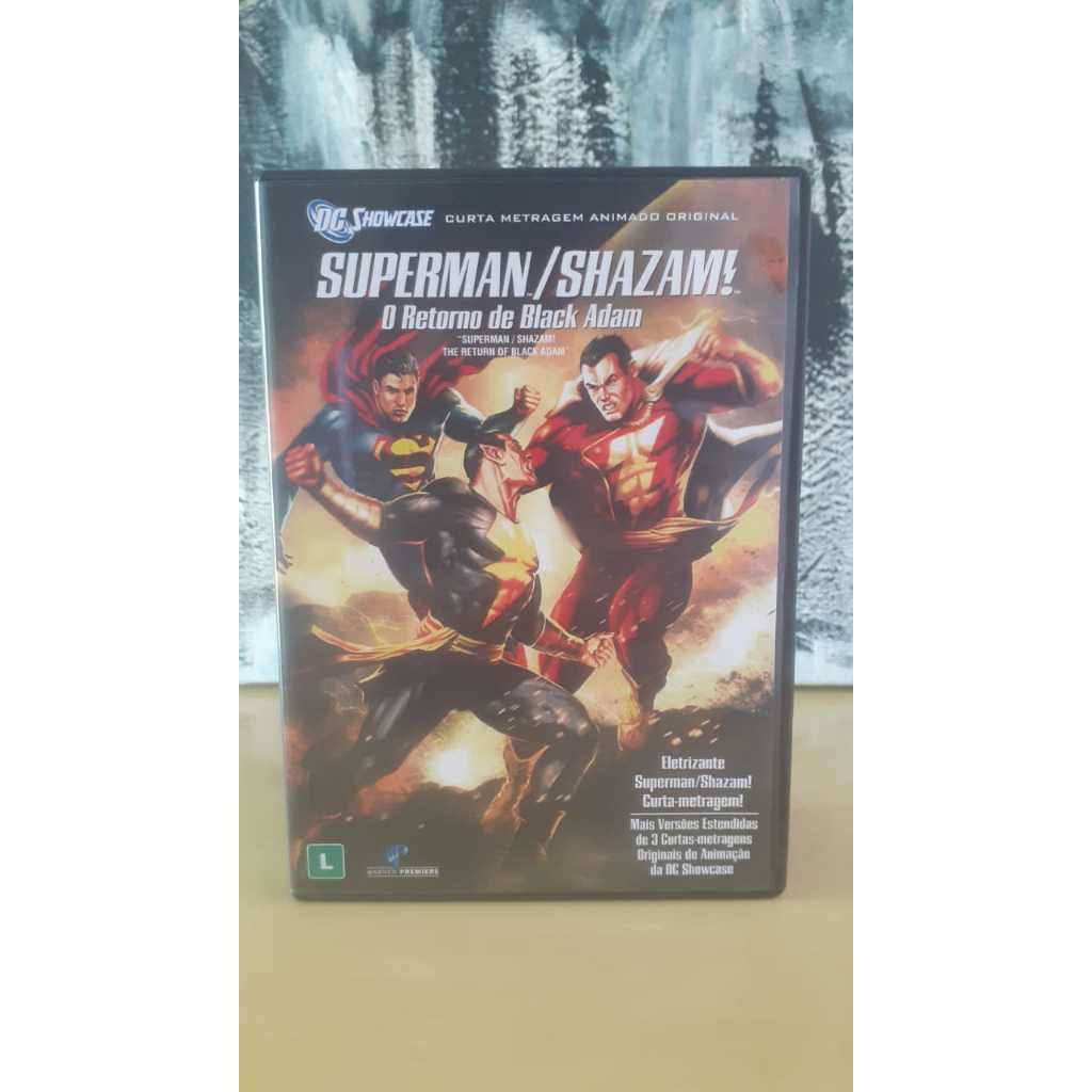 DVD Superman/Shazam! O Retorno de Black Adam