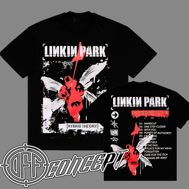 Camiseta Regata OVERSIZED Hybrid Theory Linkin Park Soldado Knight Banda Rock World Tour Unissex