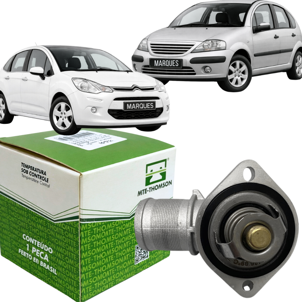 Válvula Termostática Completa Mte-thomson Para Citroen C3 em Oferta na Shopee
