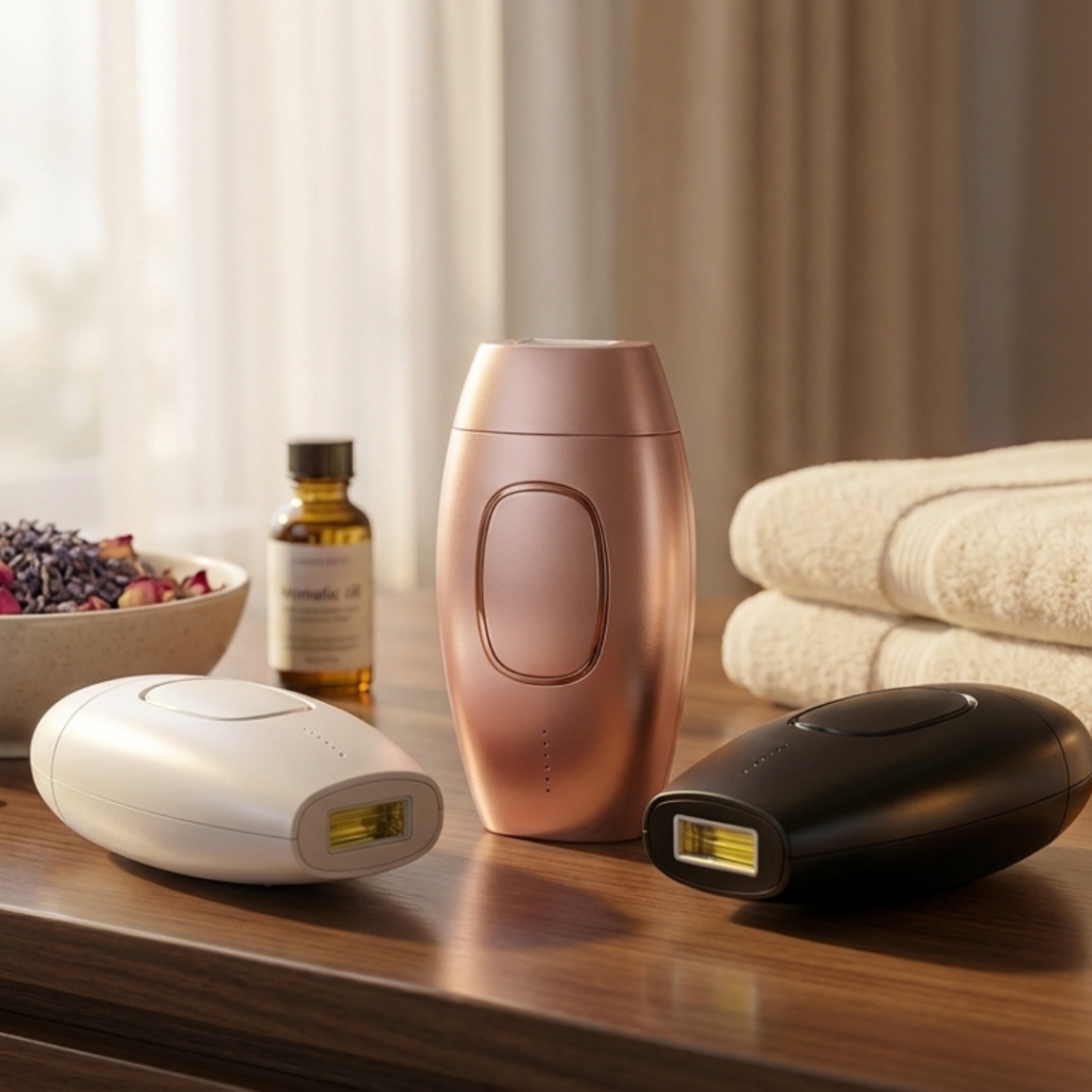 Depilador Laser Luz Pulsada (IPL) Remover de Pelos Indolor Bivolt - (Cores Sortidas)