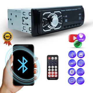 Rádio MP3 Automotivo Bluetooth USB SD FM Player Universal Serve Em Todos Os Carros em Oferta na Shopee