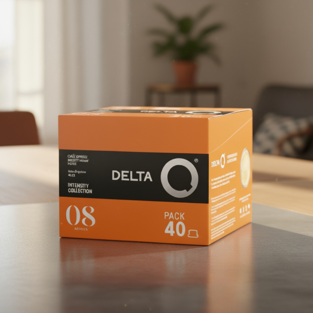 Imagem Pack Com 40 Capsulas Café Expresso Para Cafeteira Delta Q