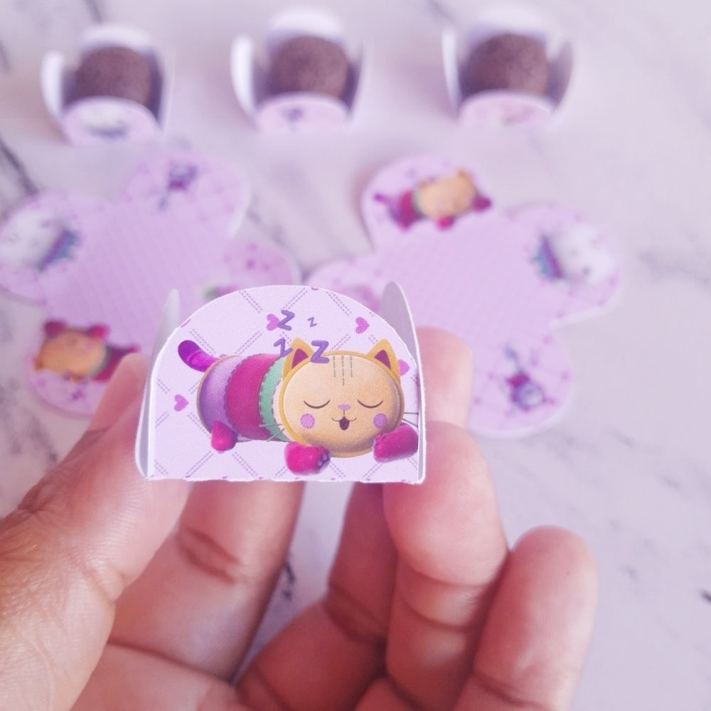 Forminha de doce casa magica da gabi personalizada no tema/ lembrancinha de festa/aniversario