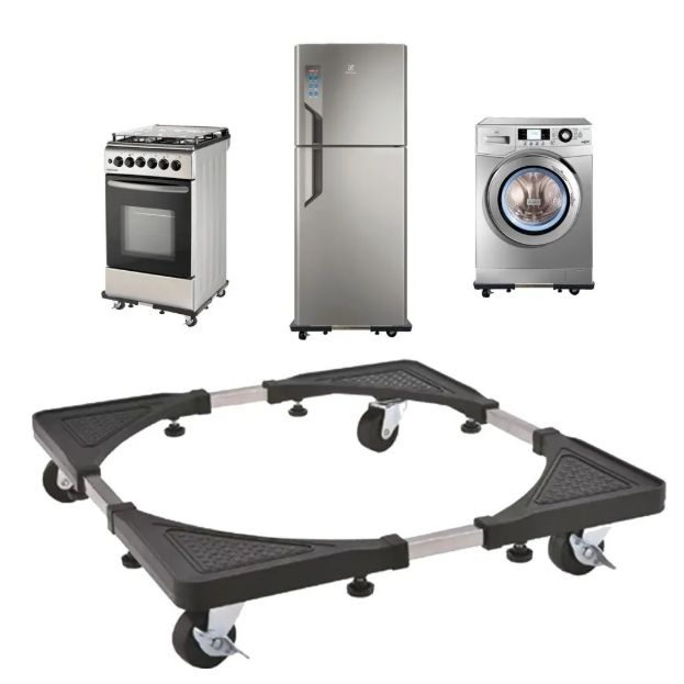 Suporte C/ Rodinhas P/ Lava-louças, Frigobar Geladeira