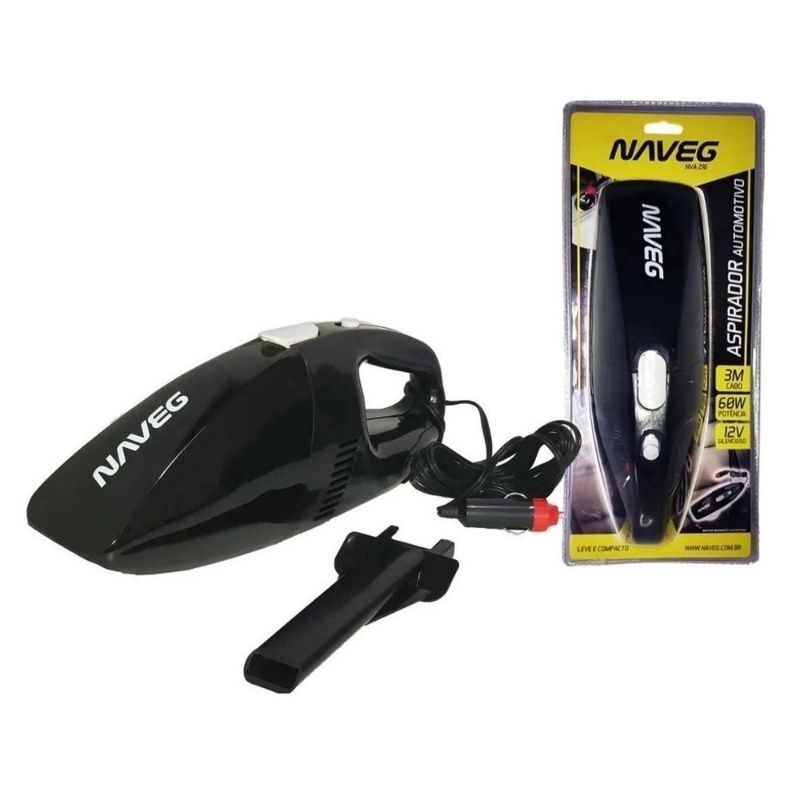ASPIRADOR DE PÓ PORTÁTIL AUTOMOTIVO NVA 216 NAVEG