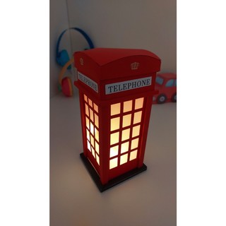 luminária de papel -cabine de telefone londres -LEMBRANCINHA(paper)