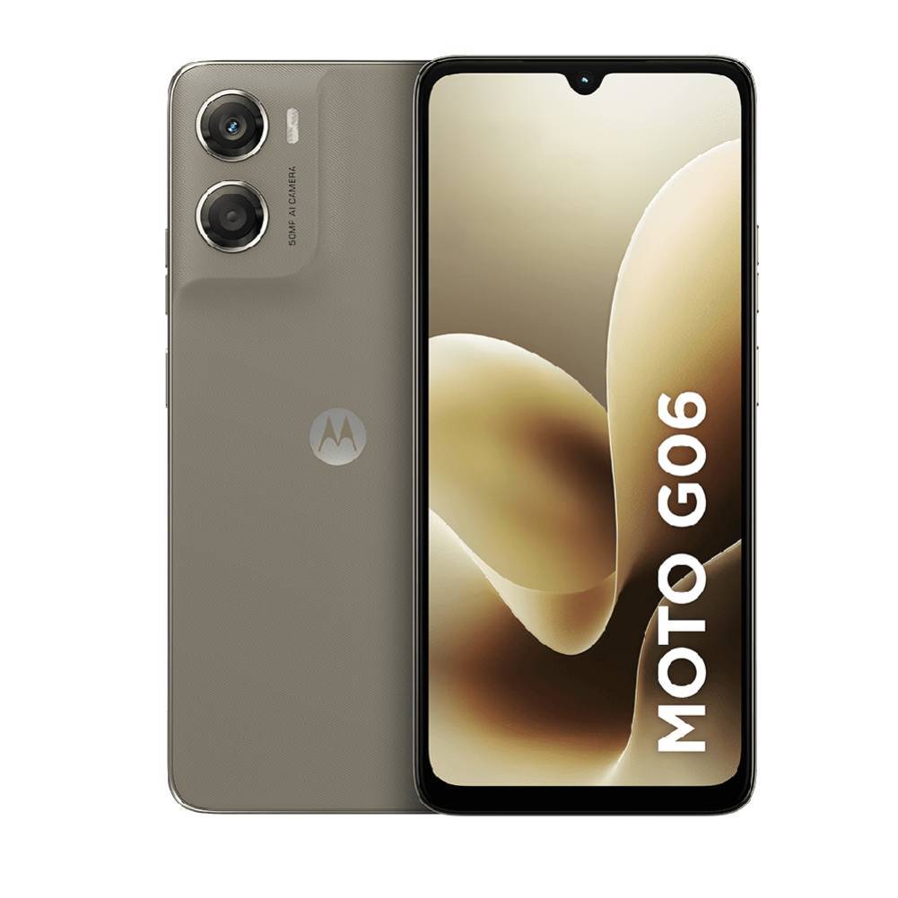 Imagem de Smartphone Motorola G06 4G 8GB RAM 2568GB 6.9" 50MP Bege
