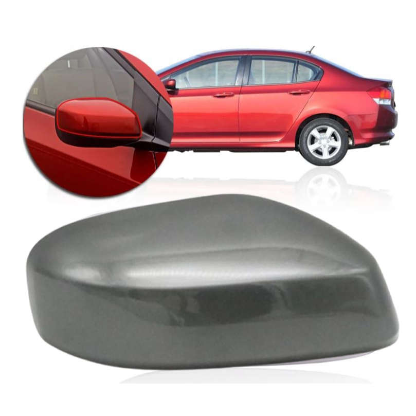 Capa Retrovisor Honda City 2009 2010 2011 2012 2013 2014 Cinza Iridium S/seta Direito